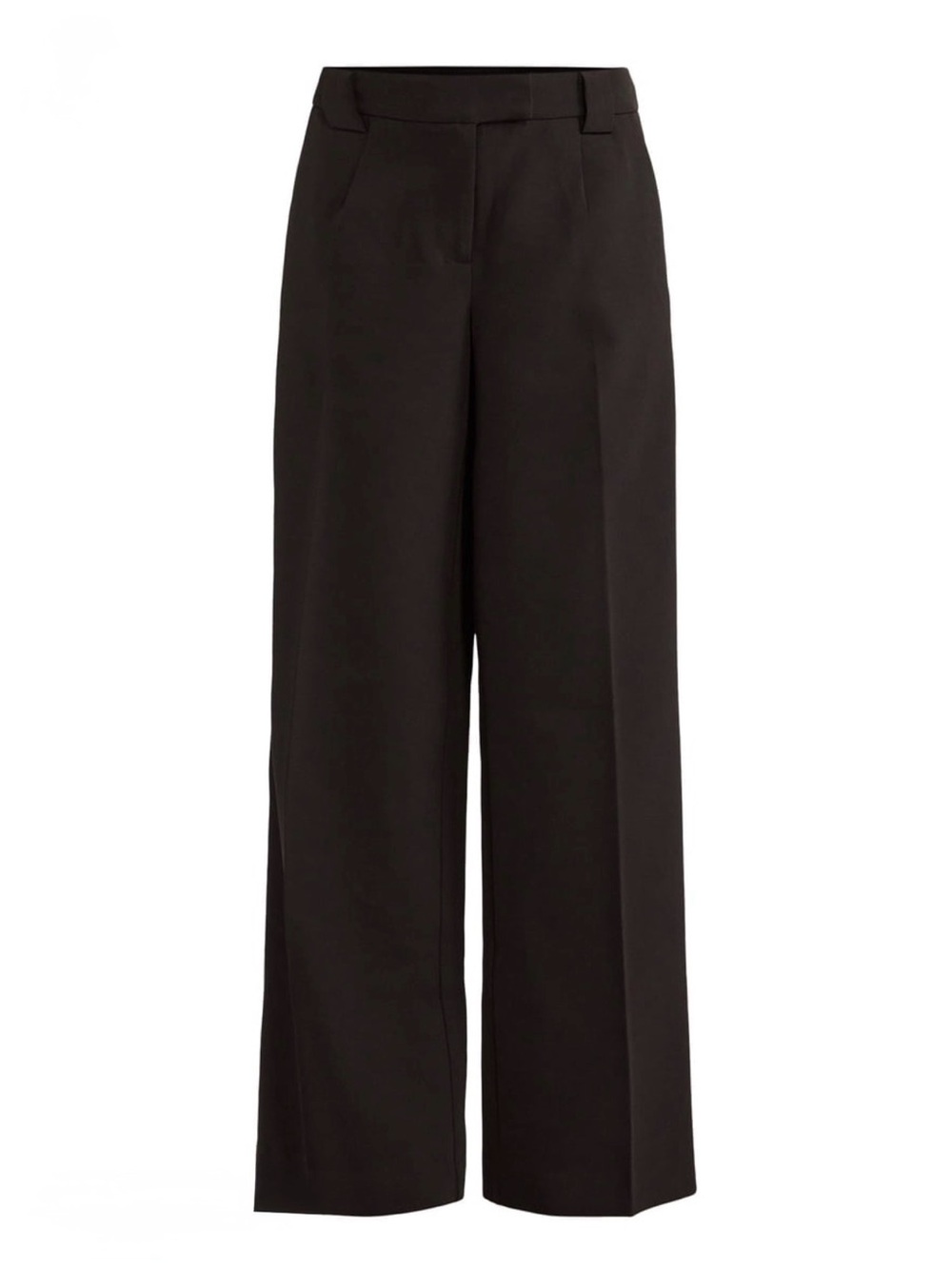 NWT! Women's Scoop Black Ultimate Crepe Wide Leg Dress Pants Trousers Size 14